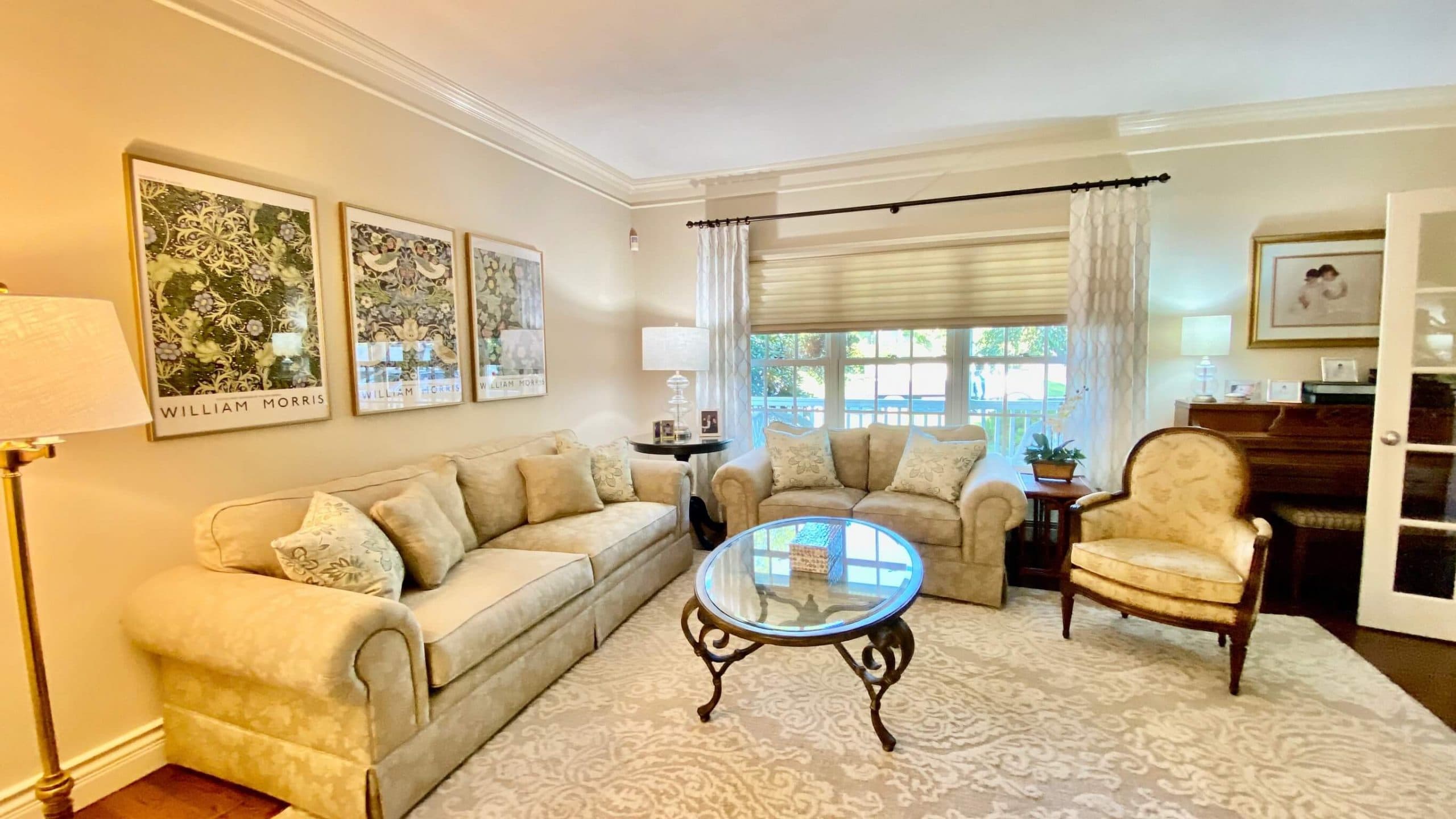 Custom upholstery and pillows
